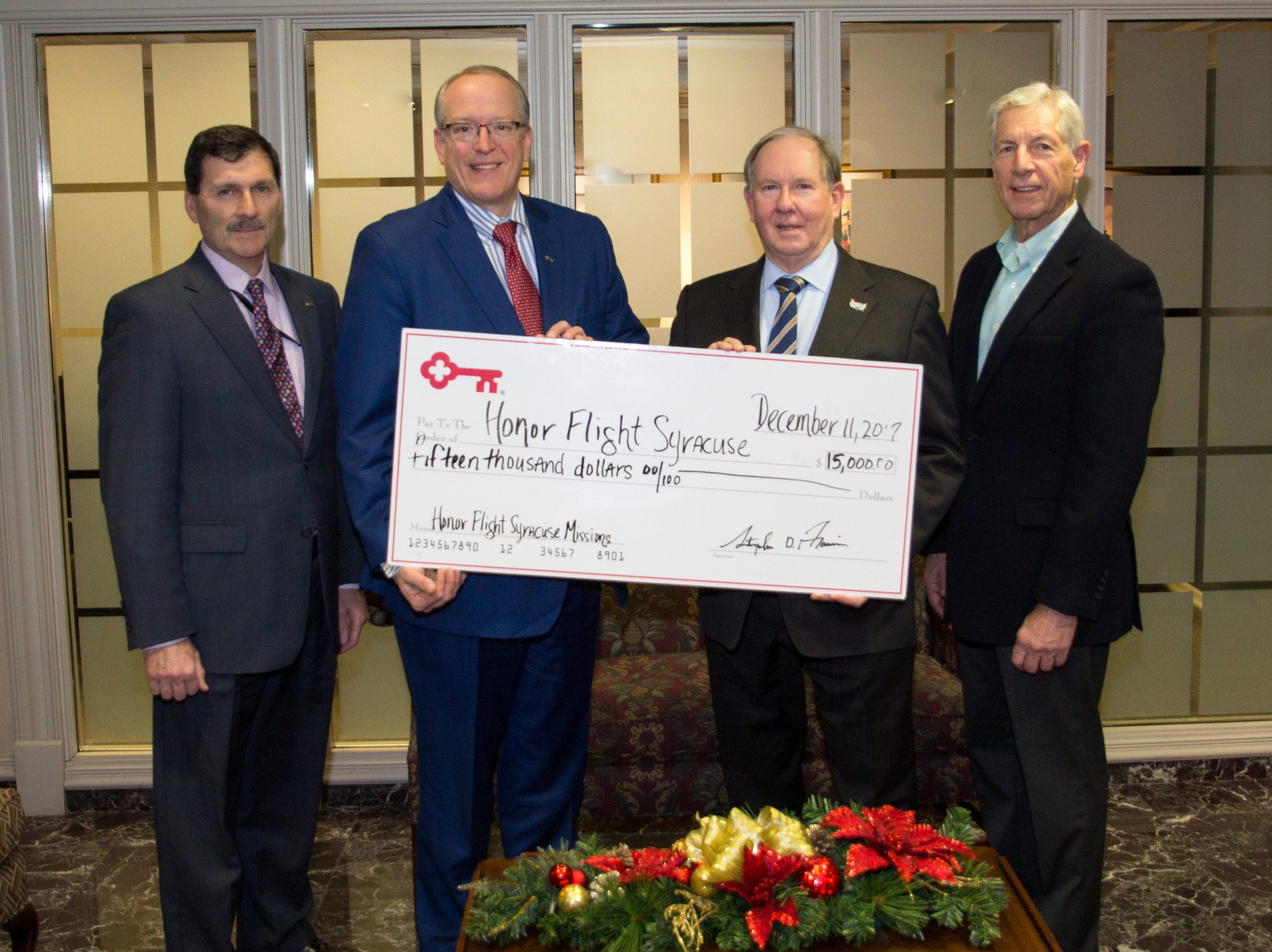 Key Bank Donates to HFS!