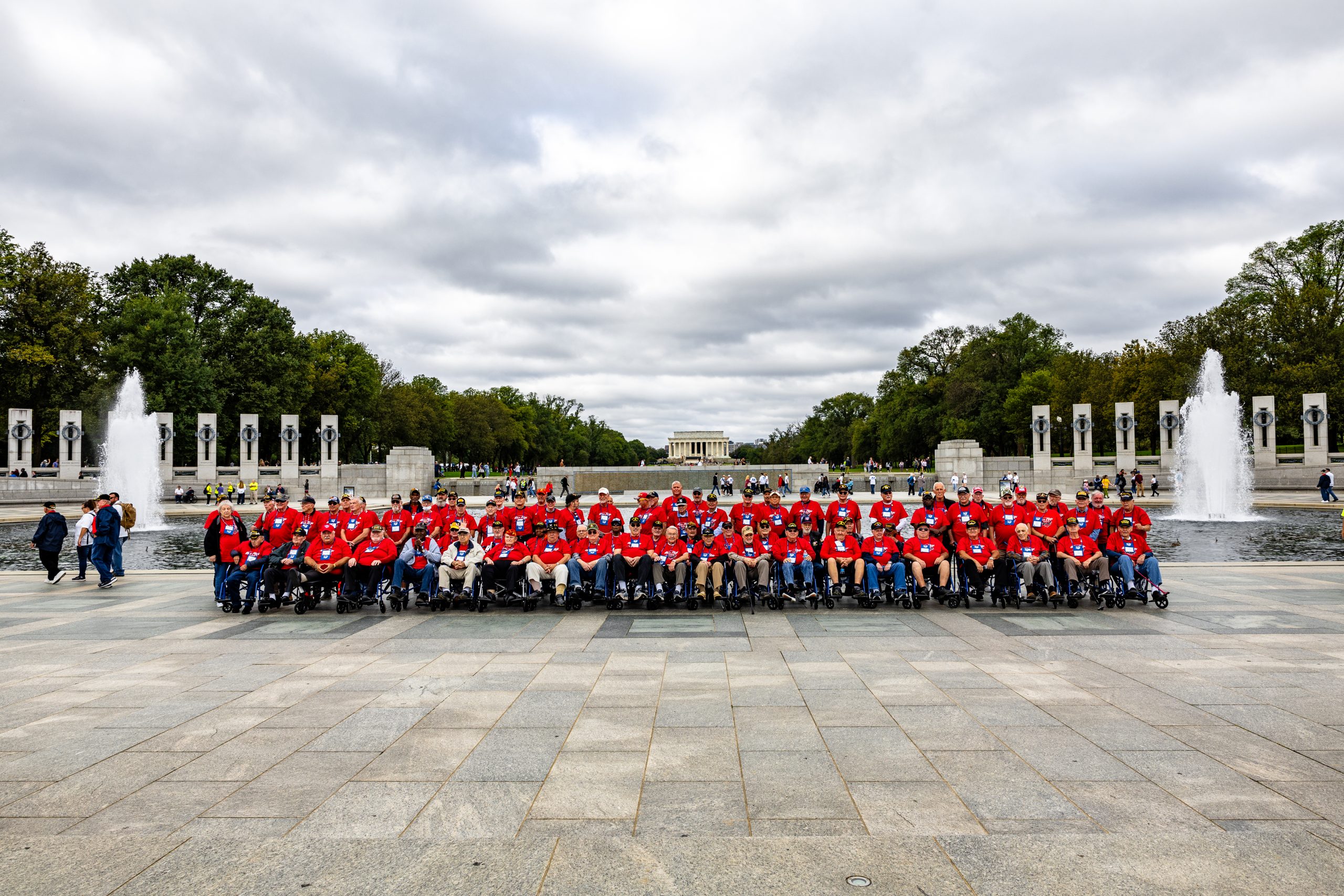 Honor Flight Mission 19 Veterans