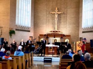 Band Playing On The Pulpit