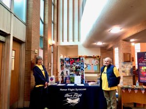 Honor Flight Booth at St. Charles Church