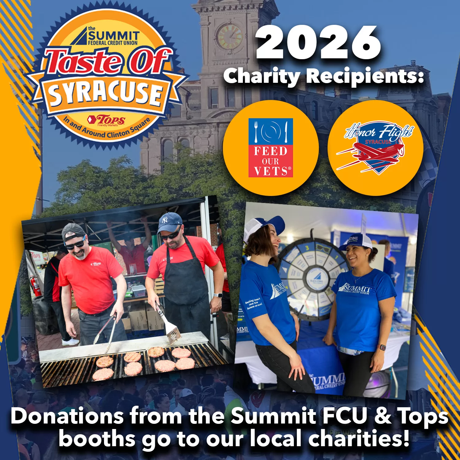 Taste of Syracuse will benefit Honor Flight June 5th and 6th